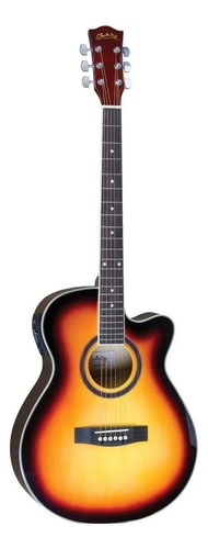 Violão acústico Class CLA40CE para destros sunburst verniz