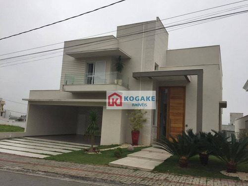 Sobrado À Venda, 450 M² Por R$ 2.000.000,00 - Condomínio Residencial Jaguary - São José Dos Campos/sp - So0823
