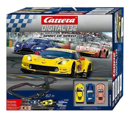 Autorama Digital Carrera Spirit Of Speed Modelo De 3 Carros