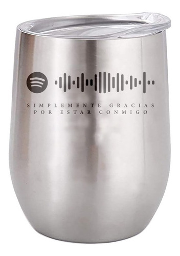 Imagen 7 de 9 de Termos Personalizados Laser 12oz Acero Para Vino Café Té Etc