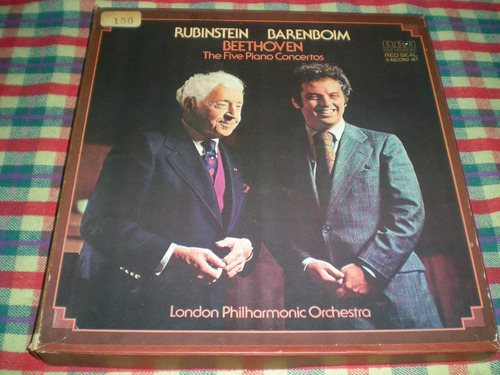 Rubinstein - Barenboim / Beethoven The Five Piano Concertos 