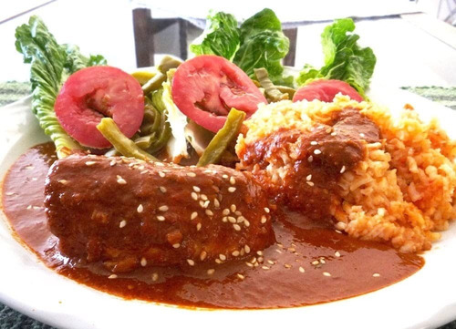 Mole Pipián Rojo Granulado, 250 Gramos / 4 Empaques 1 Kg