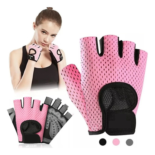 Guantes Gym Fitness Guantes Para Pesas Gym Mujer Hombre