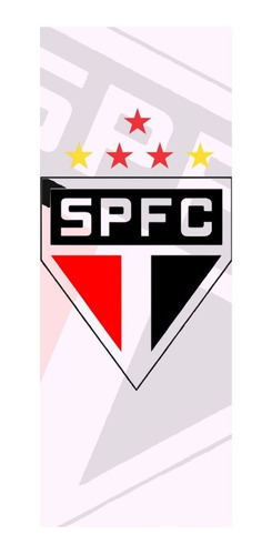 Adesivo Porta Spfc Futebol São Paulo Tricolor Clube Mod. 669