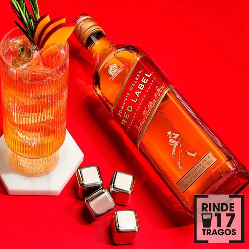 Imagen 7 de 7 de Whisky Johnnie Walker Etiqueta Roja 700 Ml