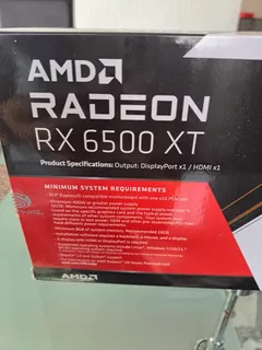 Tarjeta Gráfica Amd Radeon Rx 6500 Xt