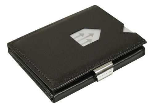 Exentri Cartera Triple Para Hombre, Negro, Talla Unica