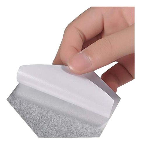 Imagen 6 de 6 de 12pzs Acrilico Grande Decorativo Espejo Hexagonal Adhesivo