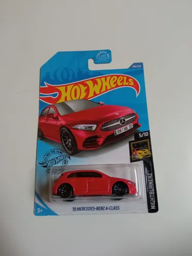 Hot Wheels 19 Mercedes benz A class Nightburnerz Leer Desc Meses