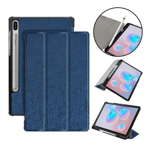 Funda Estuche Smart Book Case Samsung Tab S6 T860 T865 2019