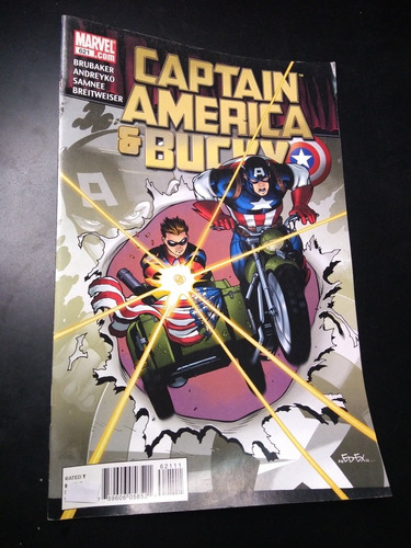 Captain America Bucky #621 Brubaker Marvel Comics En Ingles