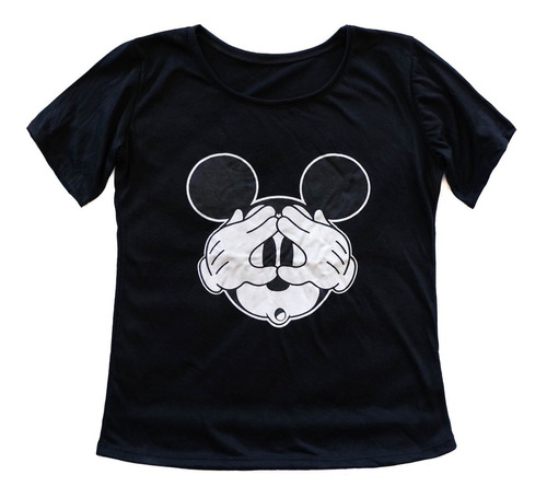 Remera Mujer Mickey Mouse Disney Aesthetic Tela Suave