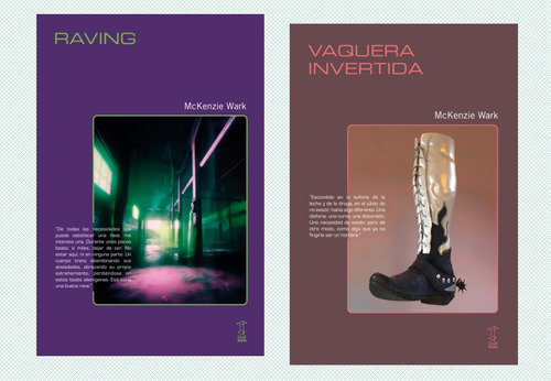 Pack X 2 Libros Mckenzie Wark Vaquera Invertida / Raving