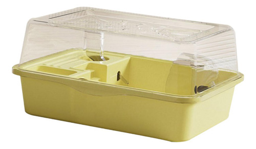 Jaula Para Hámster, Casa Para Hámster Con Botella Amarillo