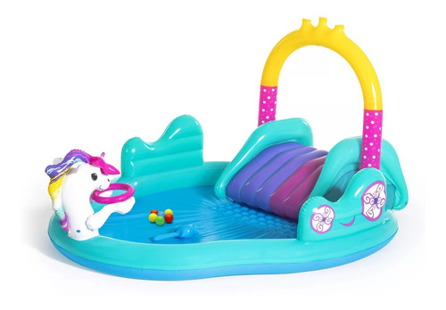 Play Center Bestway Unicornio 274 X 198cm X 137cm Jeg 53097