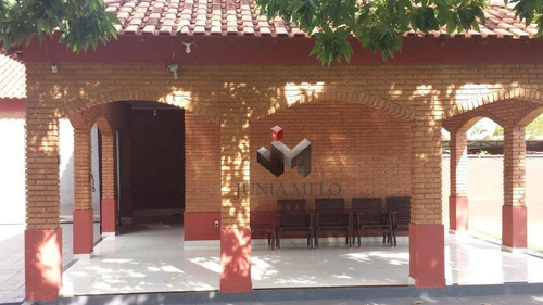 R$ 850.000,00 - Chácara Com 3 Dormitórios À Venda, 2500 M² - Condomínio Estância Beira Rio - Jardinópolis/sp - Ch0007