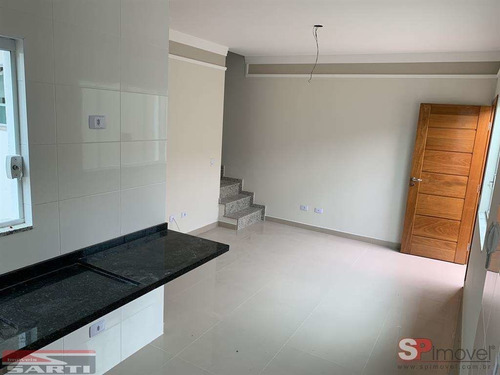Imagem 6 de 15 de Otimo Sobrado Novo Condominio Fechado Jd Leonor, 2 Suites 2 Vagas Cobertas Lindo Apenas R$375.000,00 - St13792