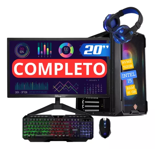 Pc Gamer Barato Completo Intel I5