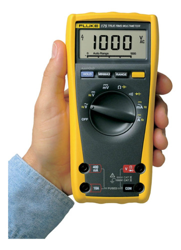 Multimetro Digital Analogico Avanzado Fluke-175 de valor eficaz verdadero True-rms