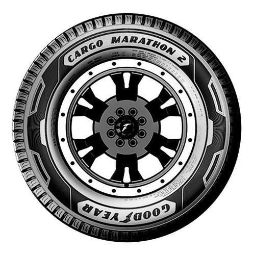 Paq 2 Llantas 235/65 R16 Goodyear Cargo Marathon 2 121/119r