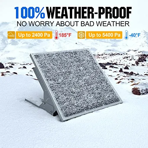 Paneles Solares - 50w/12v Solar Panel Kit, Solar Battery Tr