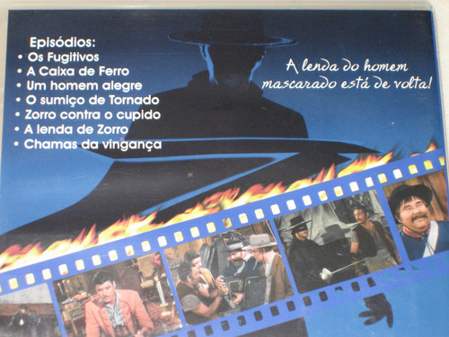 Zorro - 2a Temporada - Vol.2 - 7 Episódios - Dvd (Usado)