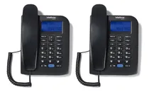 Comprar Kit 02 Telefones Com Fio Identif. Chamada Tc 60 Id Intelbras