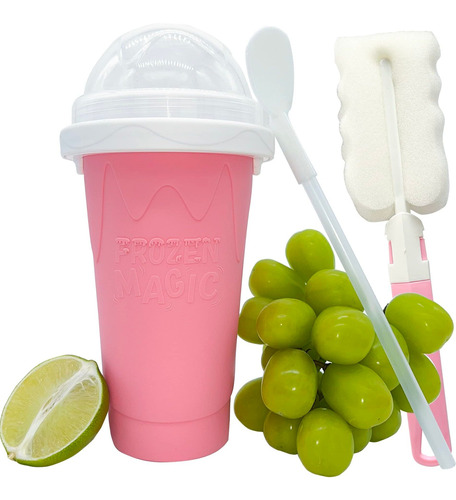 Metaxip Ice Slushie Cup Safe Machine Para Hogar Niño Hacer