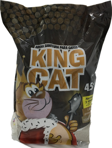 Arena Para Gatos 4.5kg King Cat