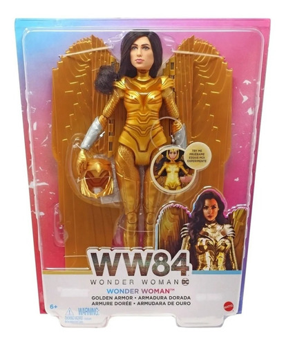 Mattel Wonder Woman 1984 Golden Armor Barbie Ww84