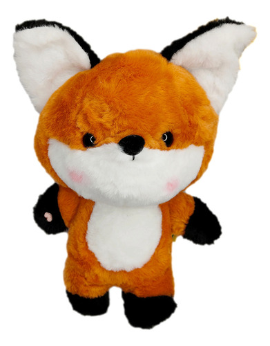 Peluche De Zorro Zoray Adorable Super Suave Naranja