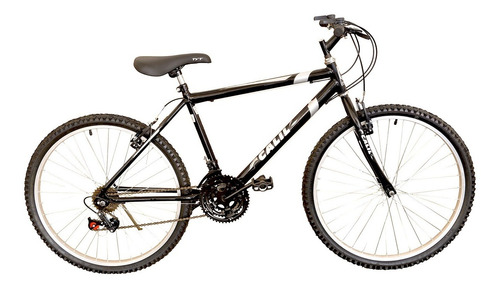 Bicicleta Passeio Calil Bike Aro 26 Com Marcha 18v Preto