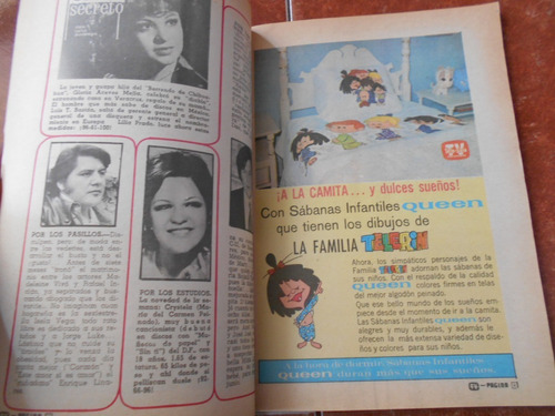 Lote 2 Revista Antigua Tele Guia Los Polivoces 70s Gordolfo (Usado)