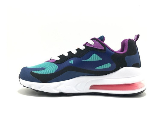 Imagen 3 de 6 de Zapatillas Sneakers Camara De Aire Mujer Moda Air 1778