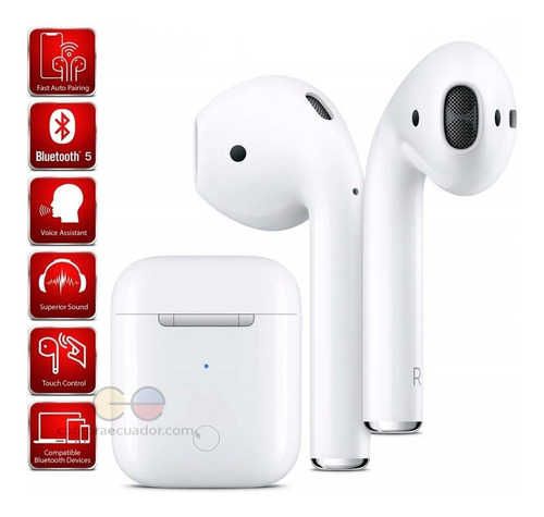 Audifonos Inalambrico I12 Tws Bluetooth Tactil True Wireless