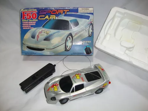 Carro controle remoto ferrari f50 1 20 49mhz candide