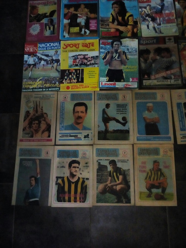 Lote De 19 Revistas Futbol Deportes Nacional Peñarol 