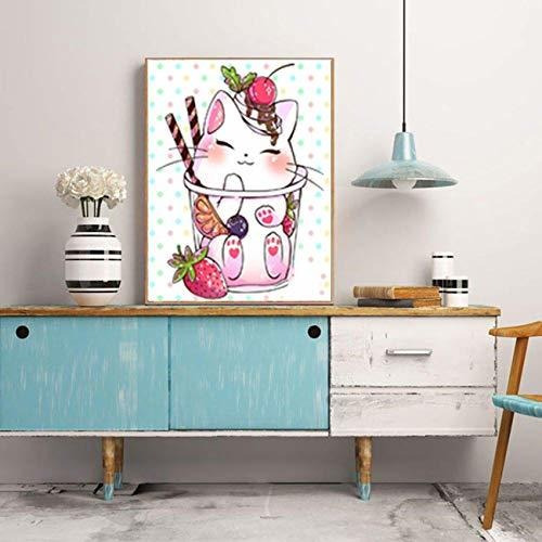 Pintura Por Diamantes Kit Completo 30x40cm -85wptzpl
