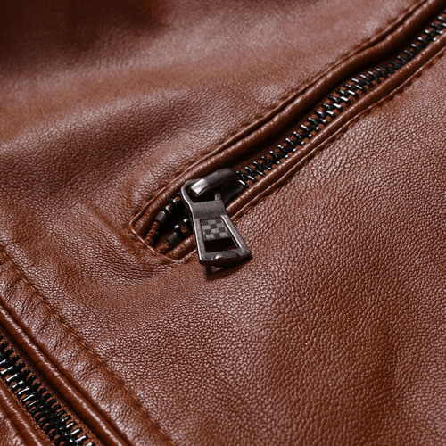Chamarra Biker Slim Para Hombre Para Hombre Rompevientos