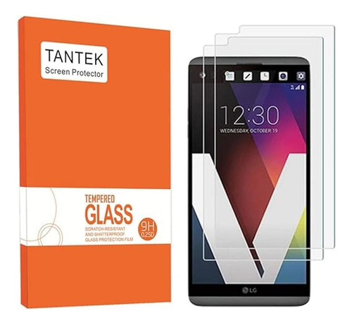 Tantek Protector De Pantalla Para LG V20 2 Unidades