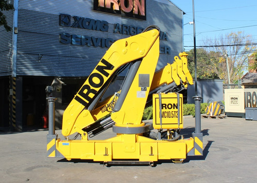 Hidro Grúa Iron Imc10.5t3 - 5.000 Kg Al Pie Del Camión