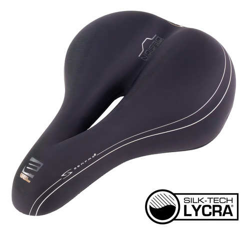 Asiento Bicicleta Paseo Serfas E-gel Hybrid Eg-8240cl Serfas
