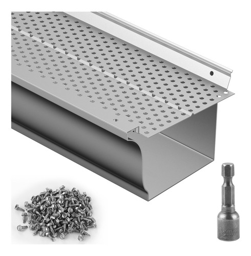 Vevor Protector De Canalón 5 PuLG 52 Pies 13 Piezas