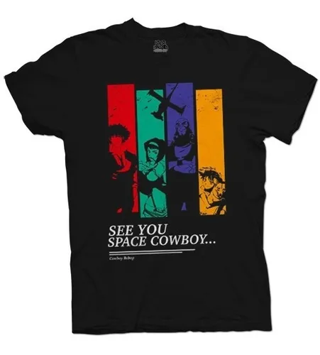 Camisetas cowboy bebop hotsell