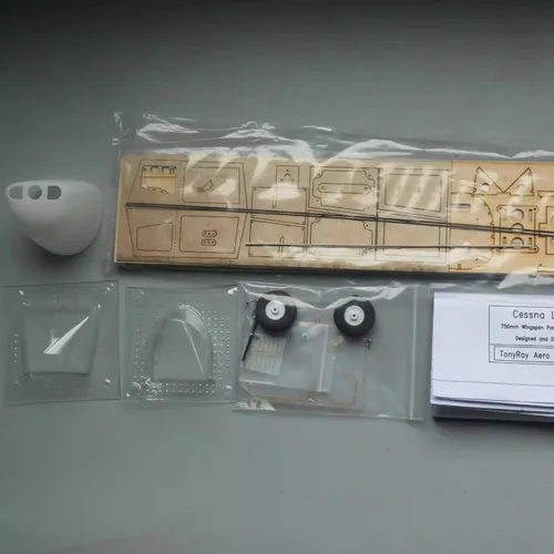 Kit De Modelo De Avión Cessna L-19 Bird Dog Rc Bearwood