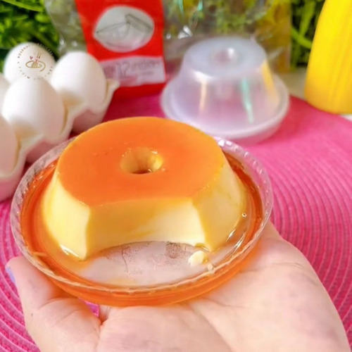 144un Mini Forma De Pudim Descartável 120ml Vai Ao Forno