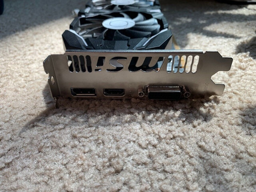 Tarjeta Video Msi Geforce Gtx 1050 Ti 4gb Gddr 128bits (Usado)