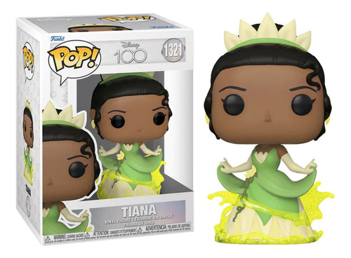 Funko Pop! Tiana 1321 La Princesa Y El Sapo Disney 100 Nuevo