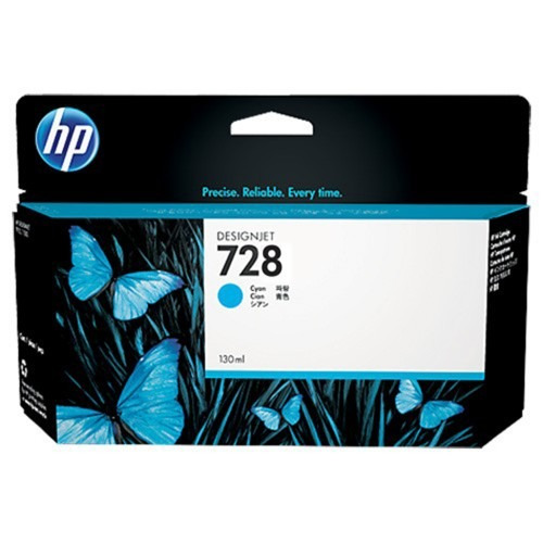  Tinta Hp Lf 728 Designjet Cian 130ml