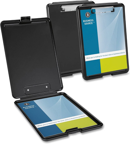 Portapapeles Tabla Estuche Business Source Plastico Carta